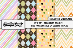 Autumn Fall Digital Paper, thanksgiving digital scrapbook Product Image 1