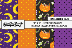 Halloween Digital Papers, scrapbooking, backgrounds designs Product Image 1