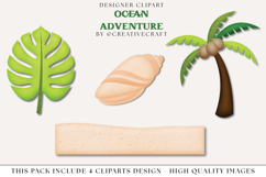 Ocean Adventure png clipart, princess clipart illustration Product Image 1