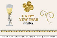 New Year png Clipart - Party, Balloons &amp; Fireworks Product Image 1