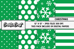 Christmas Digital Papers, christmas backgrounds designs Product Image 1