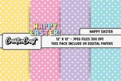 Easter Day Digital Paper, easter day background illustration Product Image 1