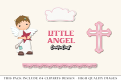 Baptism Clip Art, first communion graphics, illustrations Product Image 1