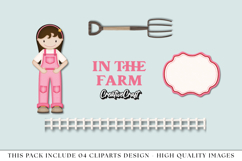 Animal Farm Clipart, animal farm graphics png, illustrations Product Image 1