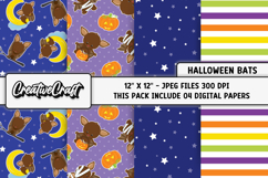 Halloween Digital Papers, scrapbooking, backgrounds designs Product Image 1