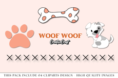 Pet Dog Clip Art, puppy dog graphics, pet dog illustrations Product Image 1