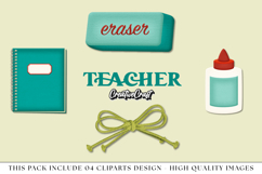 Back to School Clip Arts, school supplies, school graphics Product Image 1
