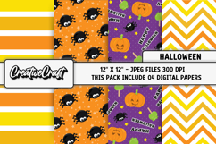 Halloween Digital Papers, scrapbooking, backgrounds designs Product Image 1