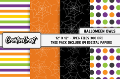 Halloween Digital Papers, scrapbooking, backgrounds designs Product Image 1