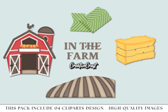 Animal Farm Clipart, animal farm graphics png, illustrations Product Image 1