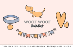 Pet Dog Clip Art, puppy dog graphics, pet dog illustrations Product Image 1