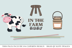 Animal Farm Clipart, animal farm graphics png, illustrations Product Image 1