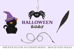 Halloween Clipart, halloween graphic design, illustrations Product Image 1
