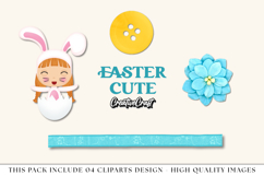 Easter Day png clipart, easter day printable illustrations Product Image 1