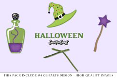 Halloween Clipart, halloween graphic design, illustrations Product Image 1
