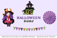Halloween Clipart, halloween graphic design, illustrations Product Image 1