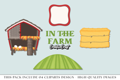 Animal Farm Clipart, animal farm graphics png, illustrations Product Image 1