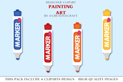 Back to School Clip Arts, school supplies, school graphics Product Image 1