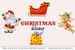 Christmas Clip Arts, christmas graphics, christmas designs Product Image 1
