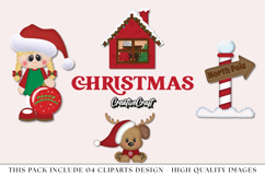 Christmas Clip Arts, christmas graphics, christmas designs Product Image 1