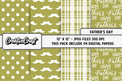 Fathers Day digital paper, fathers day graphic, illustration Product Image 1