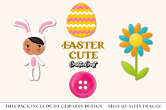 Easter Day png clipart, easter day printable illustrations Product Image 1