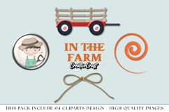 Animal Farm Clipart, animal farm graphics png, illustrations Product Image 1