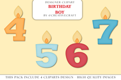 Birthday Boy PNG clipart, birthday boy png illustrations Product Image 1