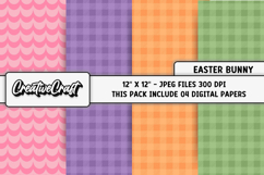 Easter Day Digital Paper, happy easter graphic, illustration Product Image 1