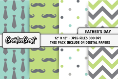 Fathers Day digital paper, fathers day graphic, illustration Product Image 1