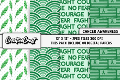 Liver Cancer Awareness Digital Papers, digital scrapbooking Product Image 1
