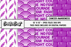 Pancreatic Cancer Awareness Digital Papers, illustrations Product Image 1