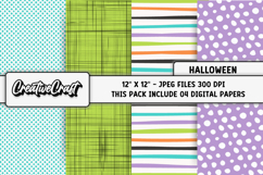 Halloween Digital Papers, scrapbooking, backgrounds designs Product Image 1