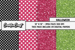 Halloween Digital Papers, scrapbooking, backgrounds designs Product Image 1