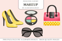 Makeup Clip Arts, makeup png graphics, salon beauty supplies Product Image 1