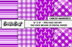 Leiomyosarcoma Cancer Awareness Digital Papers, illustration Product Image 1