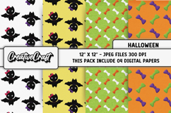 Halloween Digital Papers, scrapbooking, backgrounds designs Product Image 1