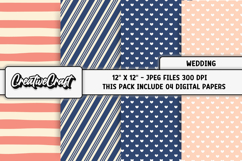 Wedding Digital Paper, wedding digital scrapbook, graphics Product Image 1