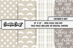 Fathers Day digital paper, fathers day graphic, illustration Product Image 1