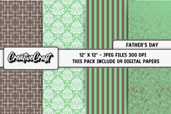 Fathers Day digital paper, fathers day graphic, illustration Product Image 1