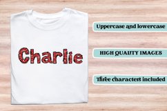 Valentine Alphabet Clip Art, valentines day letters doodle Product Image 3
