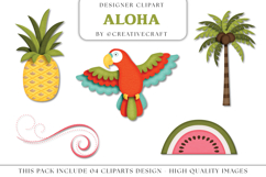 Beach Clip Art, summer clipart graphic, beach illustration Product Image 1
