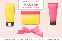 Makeup Clip Arts, makeup png graphics, salon beauty supplies Product Image 1