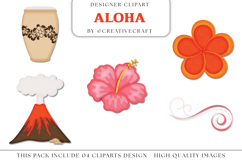 Beach Clip Art, summer clipart graphic, beach illustration Product Image 1