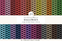 Halloween Seamless Patterns, Digital Paper, Scrapbook design Product Image 2