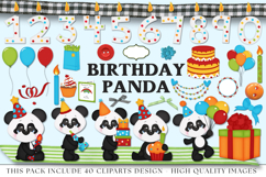 Birthday Boy Digital Paper and Clipart png, boy illustration Product Image 3