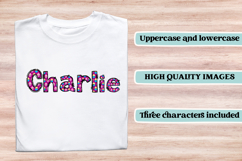 Birthday Girl Alphabet, birthday letters doodle, png clipart Product Image 3