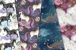 Magic Circus Seamless Pattern, magic circus digital papers Product Image 3