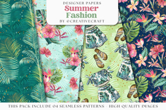 Summer Fashion Seamless pattern, watermelon digital papers Product Image 1