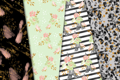 Love Paris Seamless Pattern, fashion chic digital paper Product Image 2